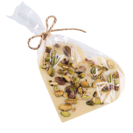 Czekolada biała serce