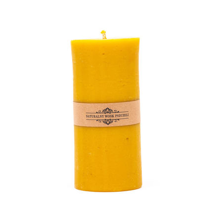 Świeca z wosku pszczelego