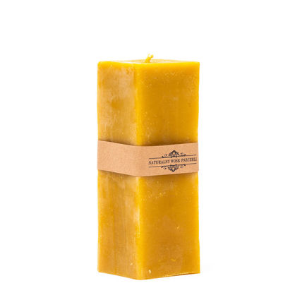 Świeca z wosku pszczelego