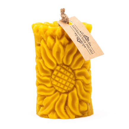 Świeca z wosku pszczelego