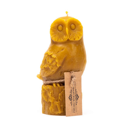 Świeca z wosku pszczelego