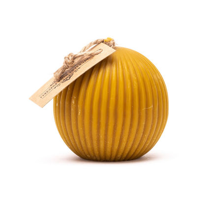 Świeca z wosku pszczelego