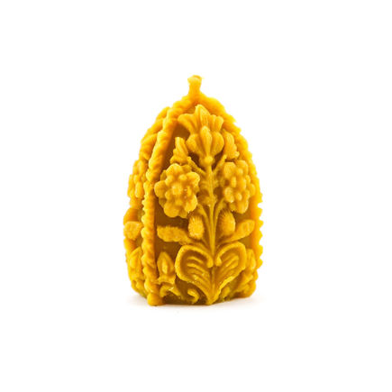 Świeca z wosku pszczelego