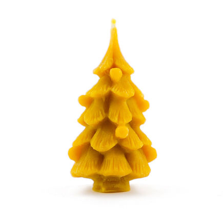 Świeca z wosku pszczelego