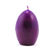S0621- FIOLET Świeca z wosku pszczelego jajko gładkie fioletowe