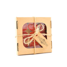 S042 P CZERWONY Zestaw świec 9 sztuk