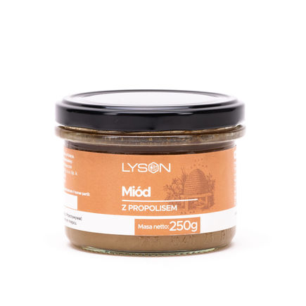Miód z propolisem