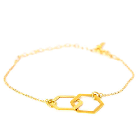 Bransoletka hexagon