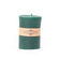 S085 K ZIELONY Świeca z wosku pszczelego walec duży - kolor zielony