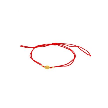 Bransoletka pszczoła na heksagonie