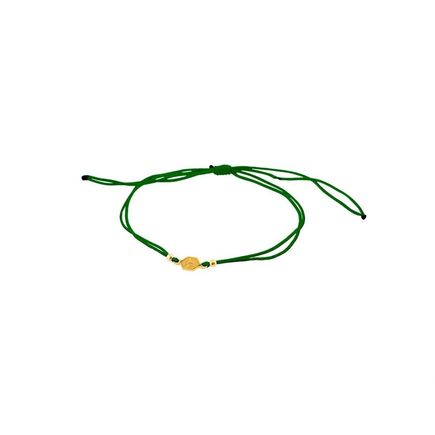 Bransoletka pszczoła na heksagonie